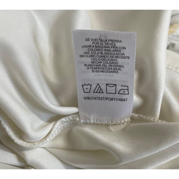 Wallflower Womens Size Large Floral Midi Dress With Ruffle Hem Adjustable Straps - Picture 13 of 13